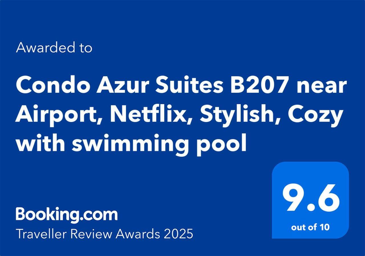 Condo Azur Suites B316 Near Airport, Netflix, Stylish, Cozy With Swimming Pool Lapu-Lapu City Esterno foto